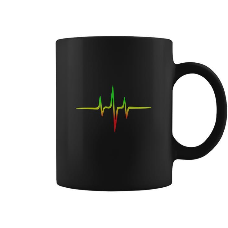 Reggae Music Pulse Frequency Coffee Mug