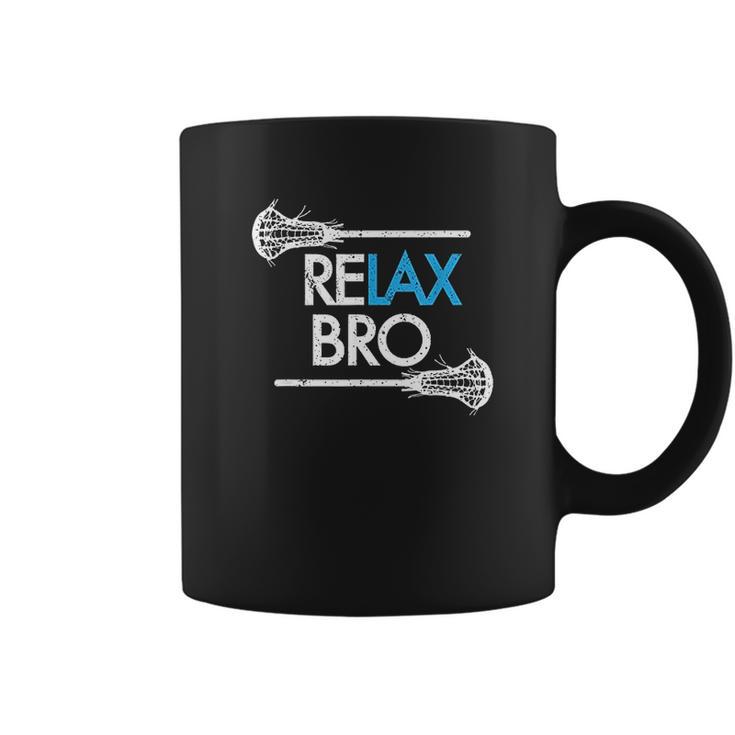 Relax Bro Unny Lax Team Lacrosse Coffee Mug