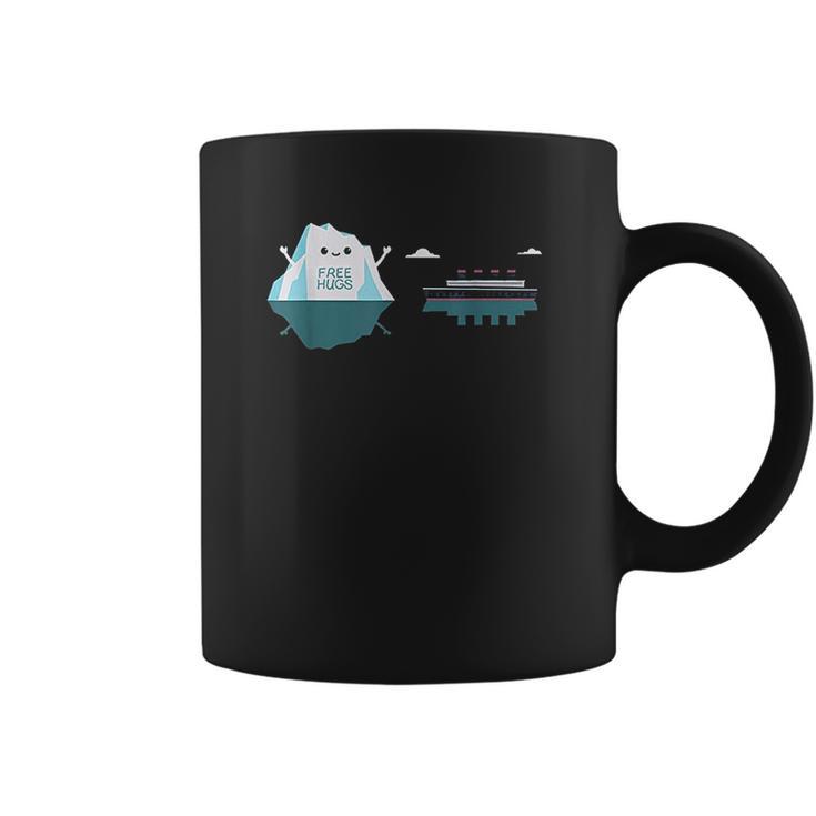 Retro Funny Iceberg Free Hug Coffee Mug