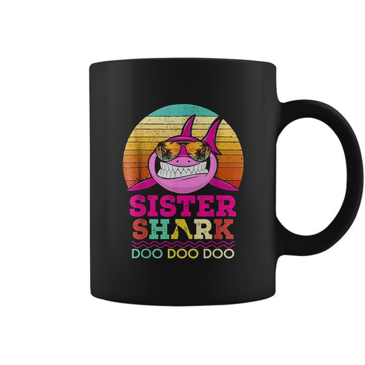 Retro Vintage Sister Shark Doo Doo Doo Coffee Mug