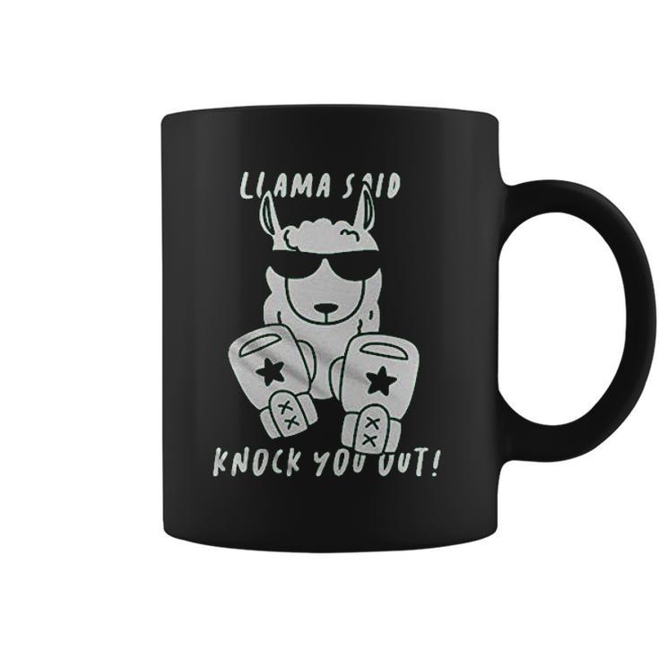 Retta Llama Said Knock You Out Coffee Mug