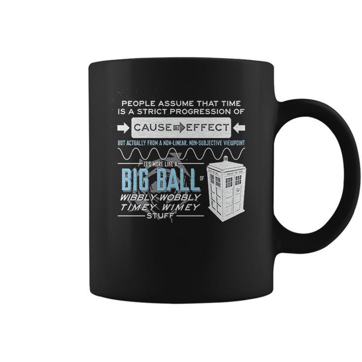 Ripple Junction Doctor Who Wibbly Wobbly Quote Coffee Mug