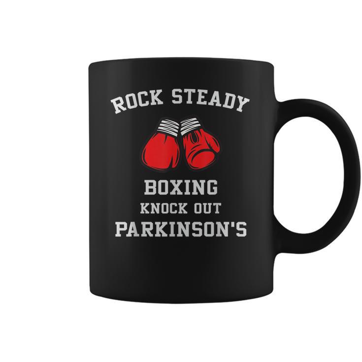 Rock Steady Boxing Knock Out Parkinsons Coffee Mug