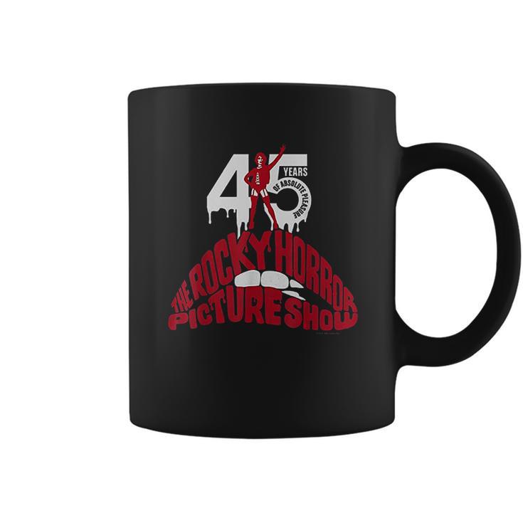 The Rocky Horror Picture Show 45Th Anniversary Red Logo Coffee Mug