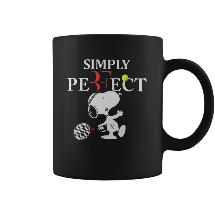 Roger Federer Snoopy Simply Pefect Coffee Mug