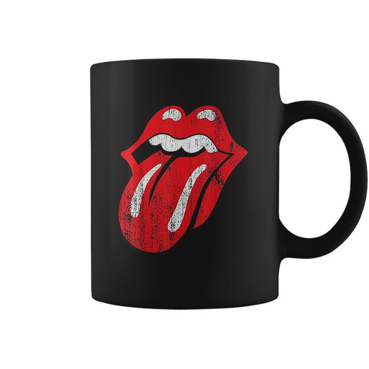 Rolling Stones Official Distressed Tongue Coffee Mug