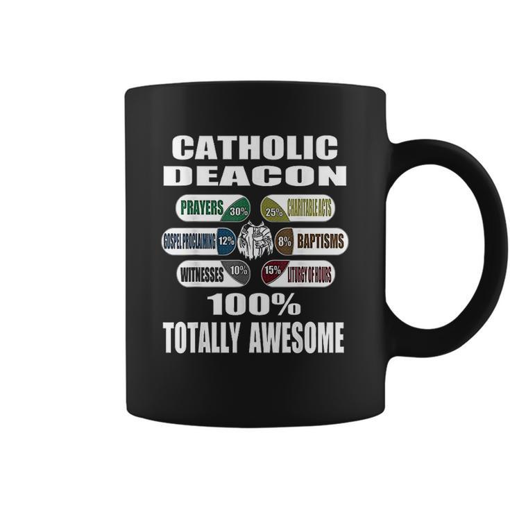 Roman Catholic Deacon Duties Pun Gift Coffee Mug