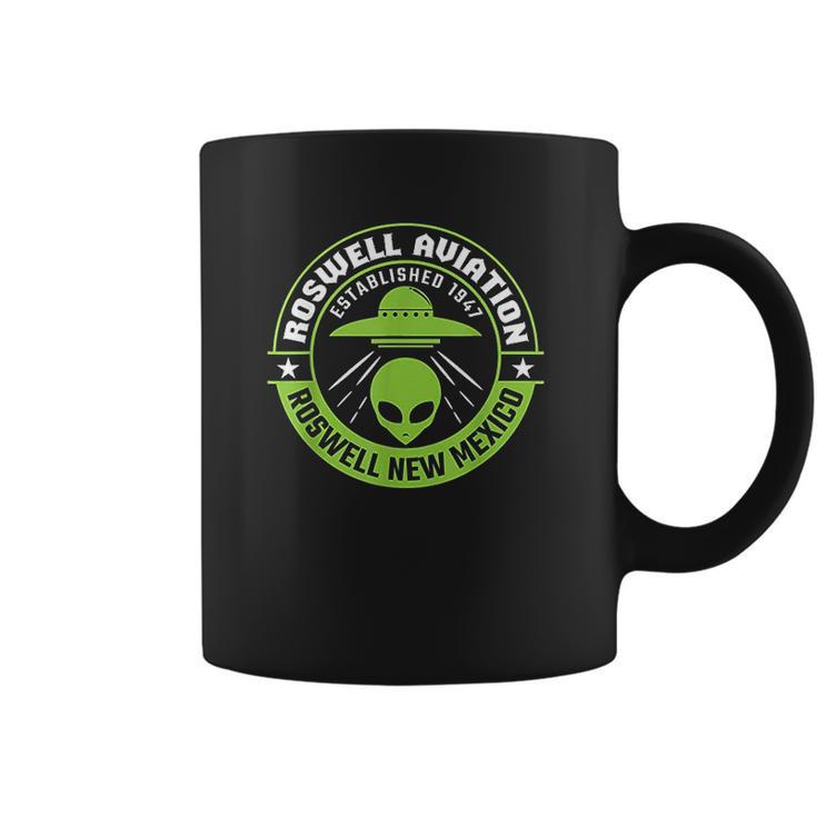 Roswell Aviation Established 1947 Roswell Alien Coffee Mug