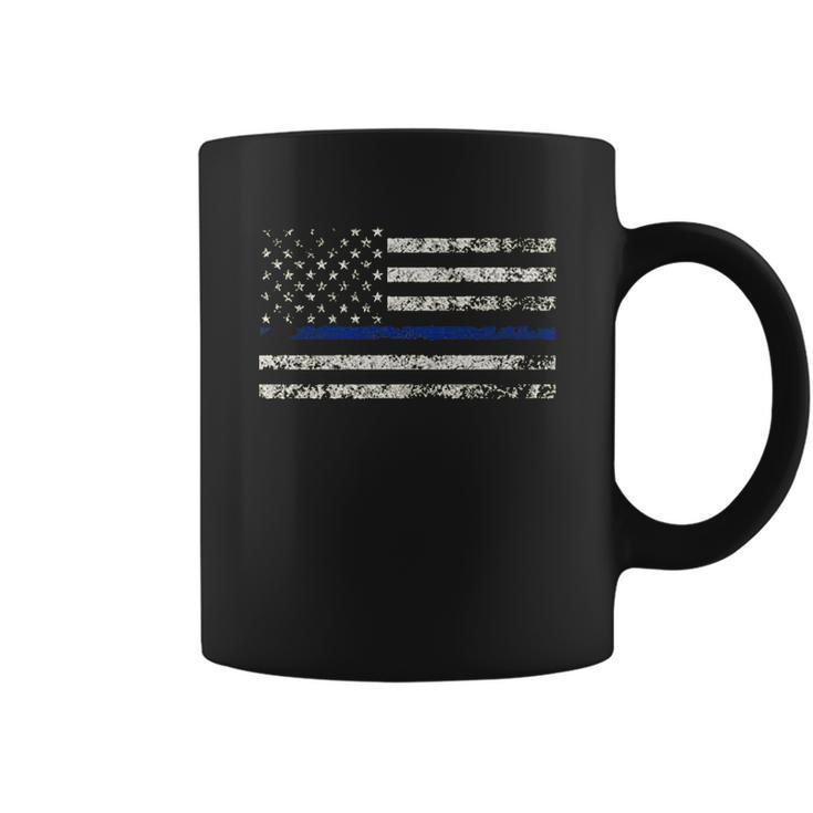 Rothco Thin Blue Line Coffee Mug