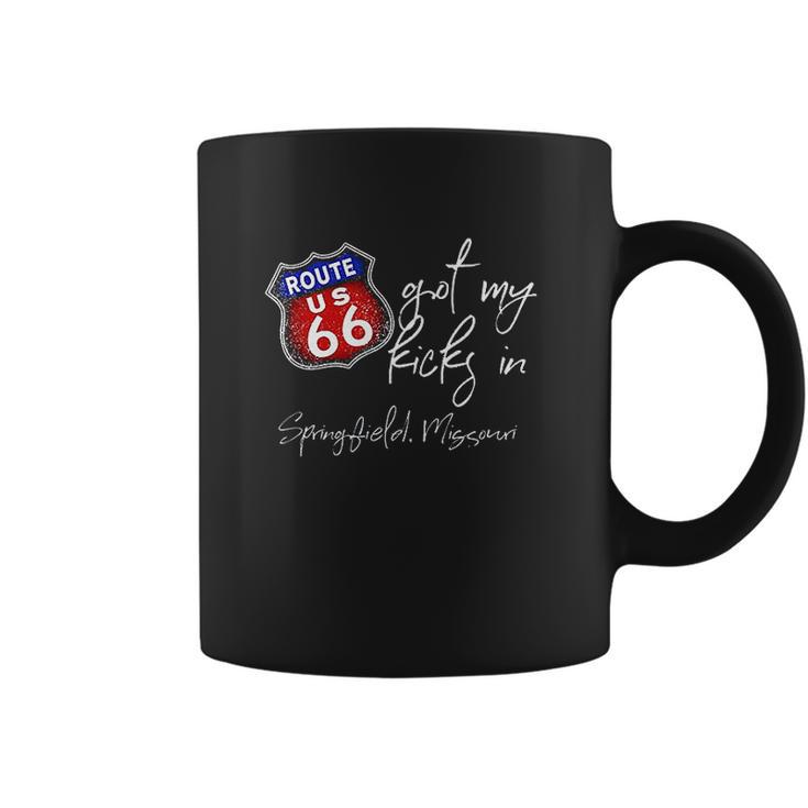 Route 66 Got My Kicks In Springfield Missouri Souvenir Coffee Mug