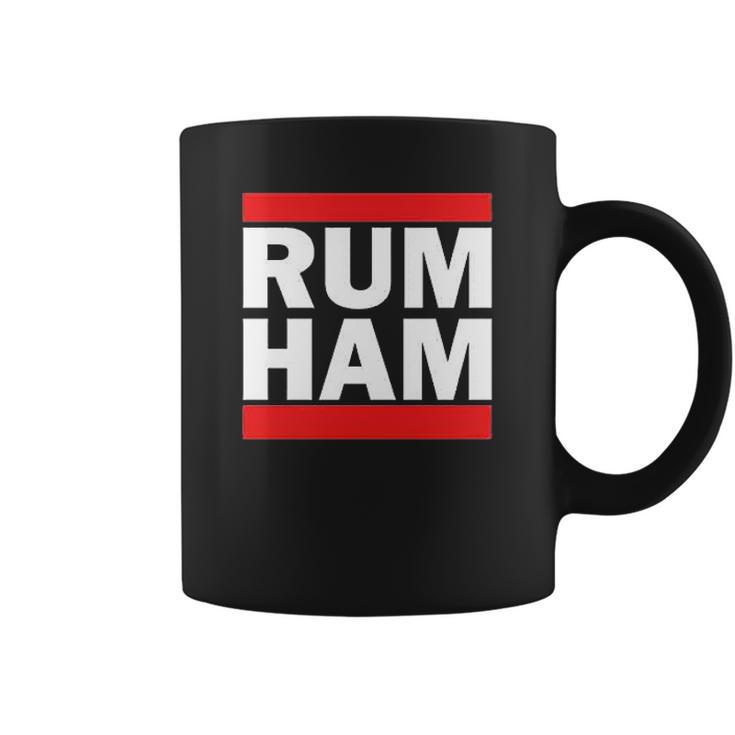 Rum Ham Funny Logo Parody Graphic Coffee Mug