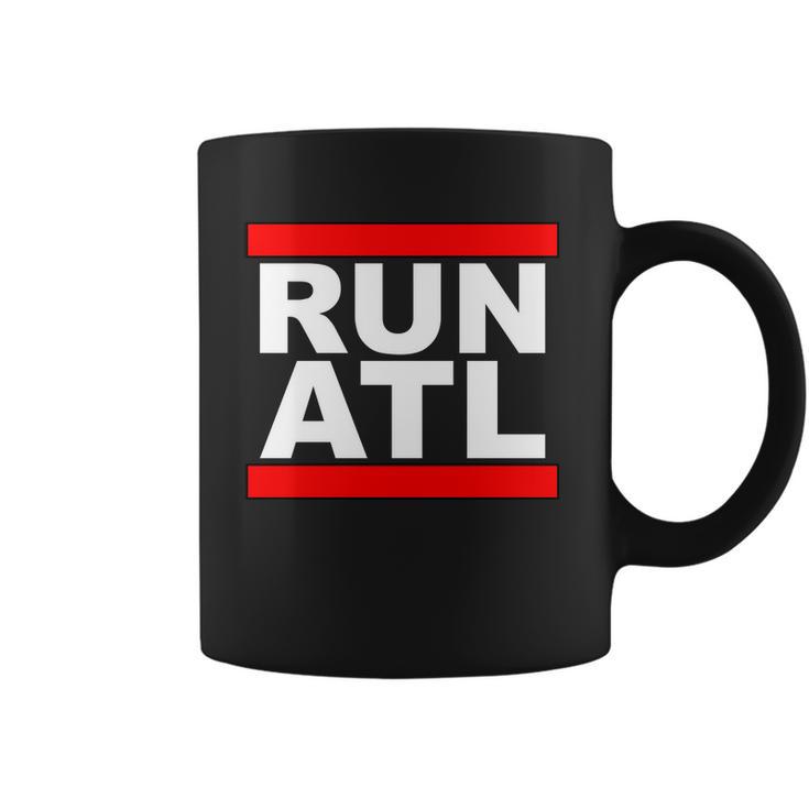 Run Atl Atlanta Georgia Sports Fans Coffee Mug