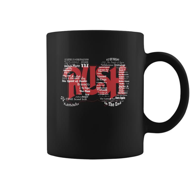 Rush Band 50 Years Coffee Mug