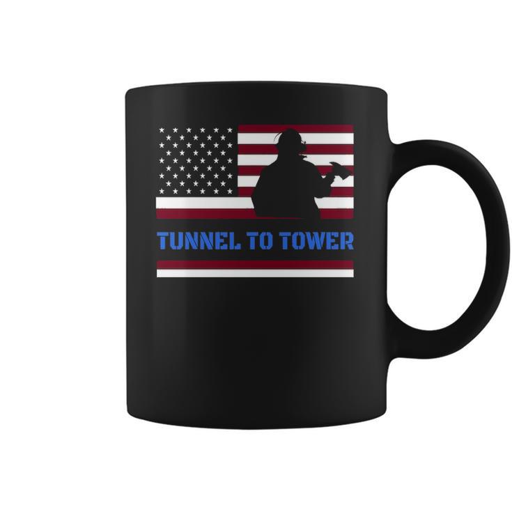 Rush Tunnel To Tower Vintage Firefighter Gift V2 Coffee Mug