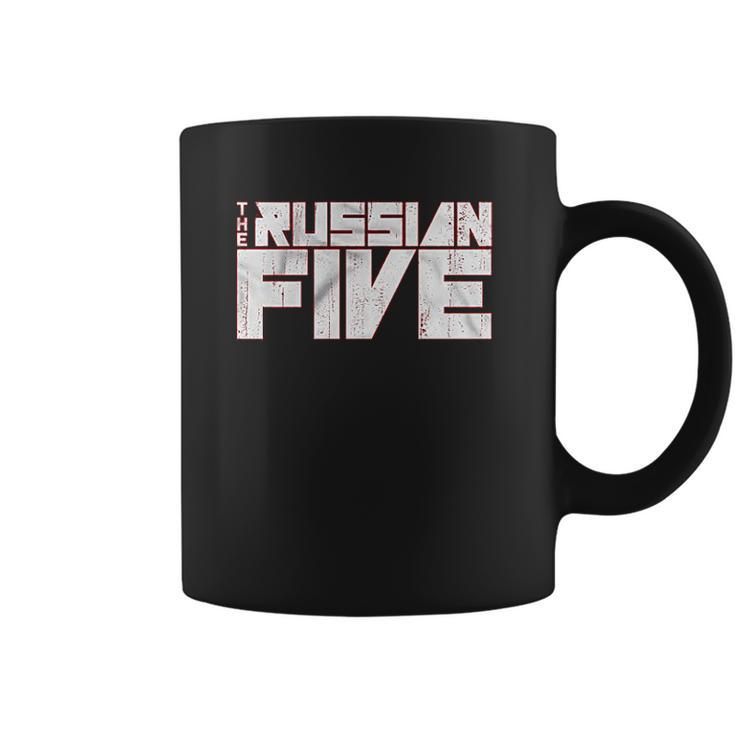 The Russian Five Official Movie  Official Logo Of Red Wings Documentary Coffee Mug