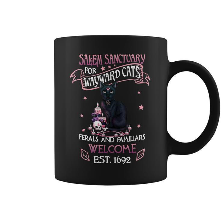 Salem Sanctuary For Wayward Cats Feral And Familiar Coffee Mug