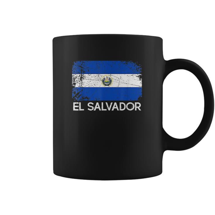 Salvadoran Flag Vintage Made In El Salvador Coffee Mug