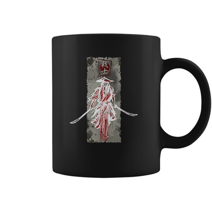 Samurai Japanese Katana  Retro Art Print Bushido Coffee Mug