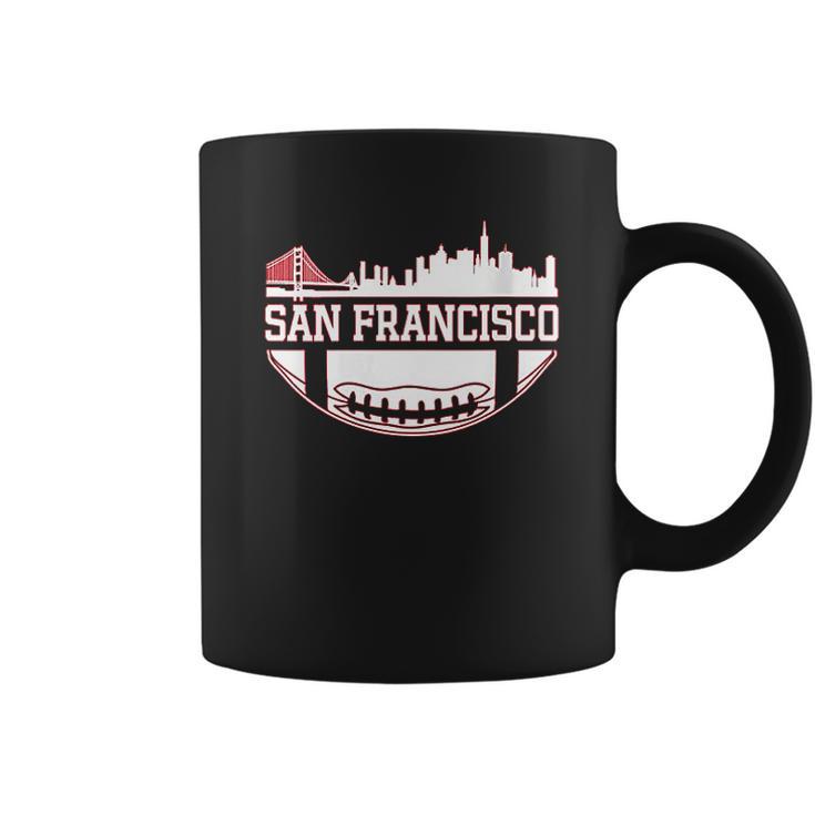 San Francisco Football Vintage Sf Cali Retro Gameday Coffee Mug