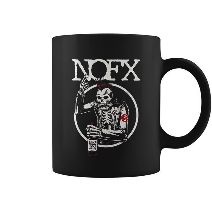 Sangning Round Summer Nofx Old Skull Design Coffee Mug