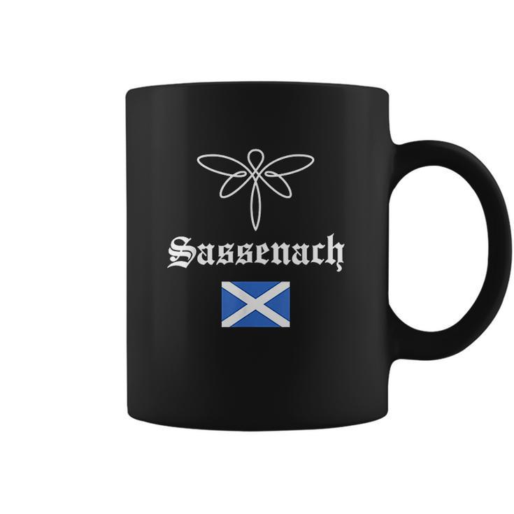 Sassenach Outlander Gaelic Dragonfly Coffee Mug