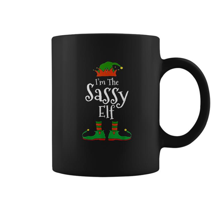 I Am The Sassy Elf Family Matching Funny Christmas Group Gift Coffee Mug