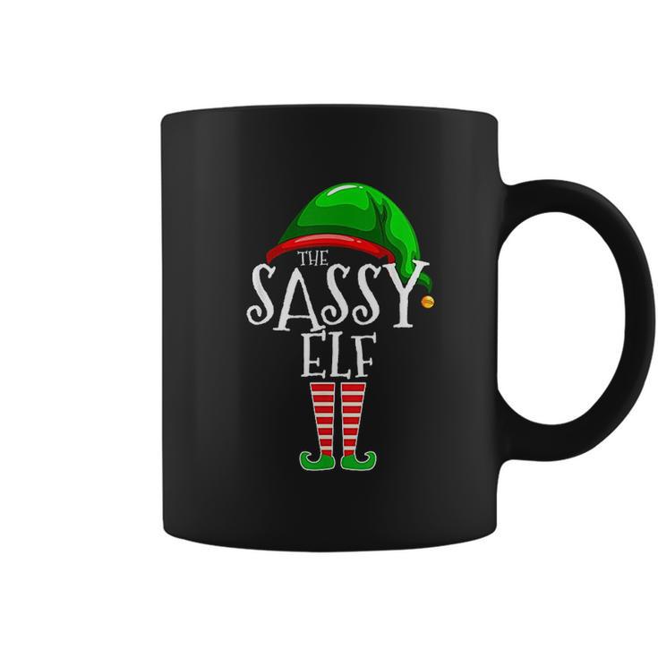 The Sassy Elf Family Matching Group Christmas Gift Funny Coffee Mug