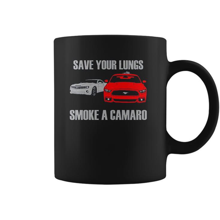 Save Your Lungs A Camaro Coffee Mug