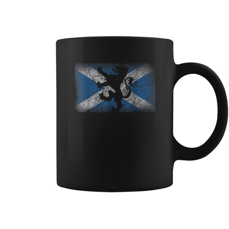 Scotland Flag Lion Rampant Scottish Pride Flag Gift Coffee Mug