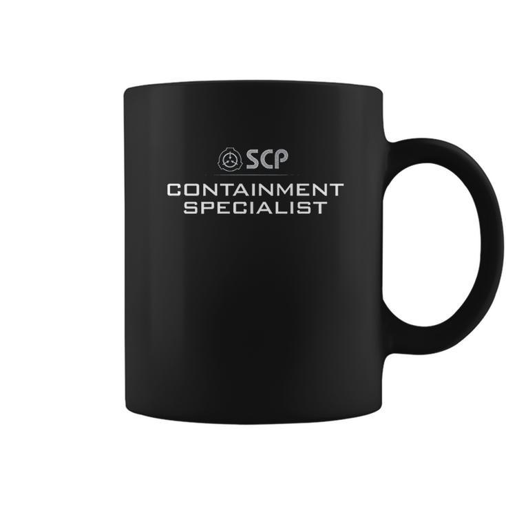 Scp Foundation Containment Specialist Design On Back Coffee Mug