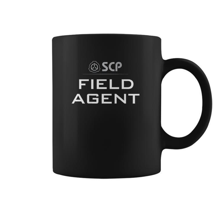 Scp Foundation Field Agent Design On Back Coffee Mug