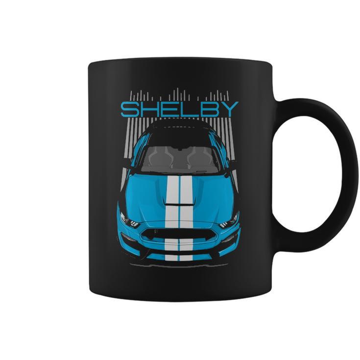 Shelby Gt350   Grabber Blue Coffee Mug