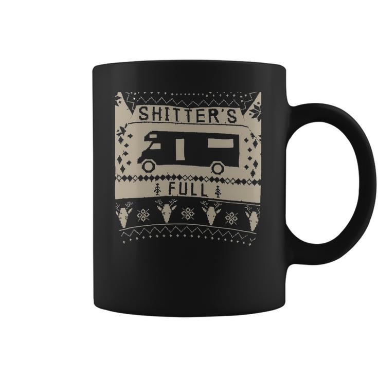 Shitter S Full Christmas Camping T S Limited Coffee Mug