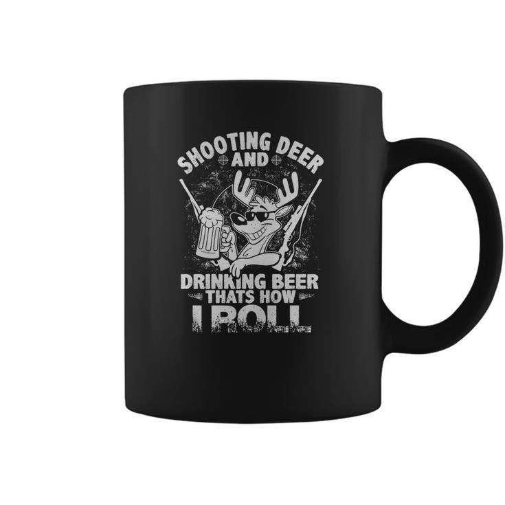Shooting Deer &Ampamp Drinking Beer Coffee Mug