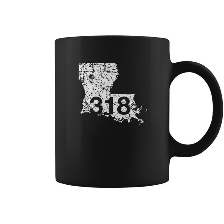 Shreveport Ruston Tallulah Area Code 318 Louisiana Coffee Mug