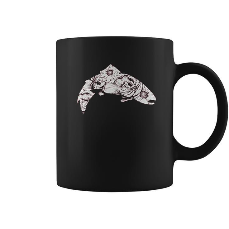 Simms Anderson Floral Trout Coffee Mug