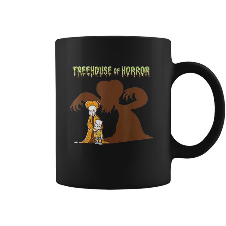 The Simpsons Treehouse Of Horror Dracula Burns And Bart Coffee Mug