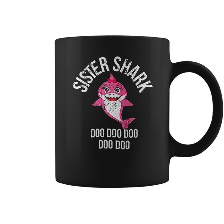 Sister Shark Doo Doo Doo Birthday Coffee Mug