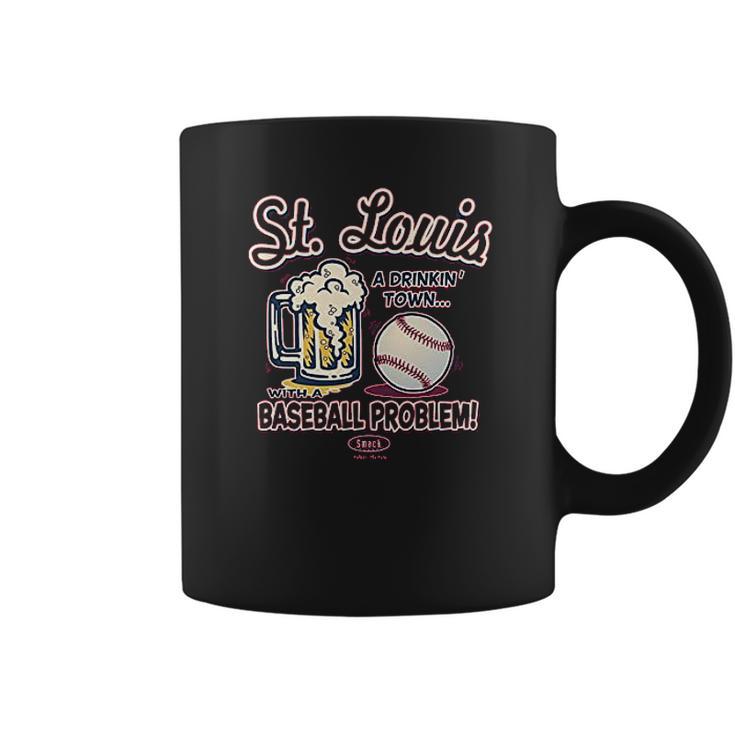 Smack Apparel St Louis Baseball Fans A Drinking Town Coffee Mug