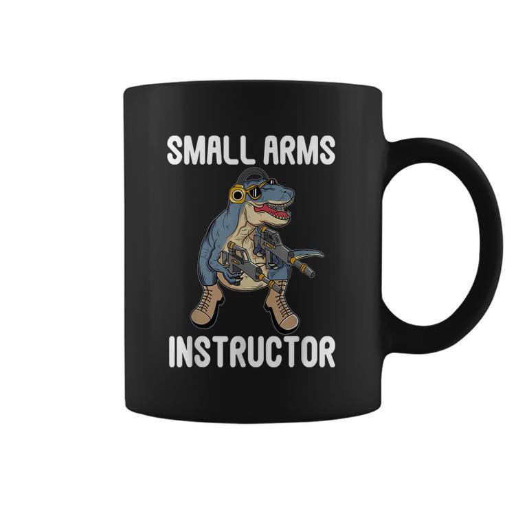 Small Arms Instructor Rex Dinosaur Gun For Firearm Trainer Coffee Mug