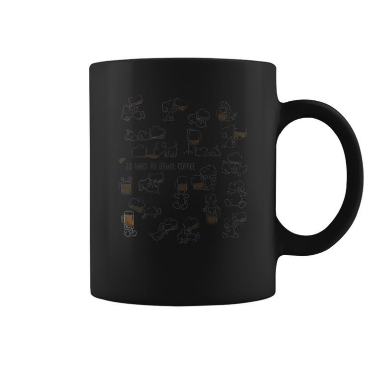 Snoopy 20 Ways To Drink Coffee Shirt Coffee Mug