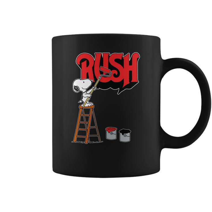 Snoopy Paint Rush Coffee Mug