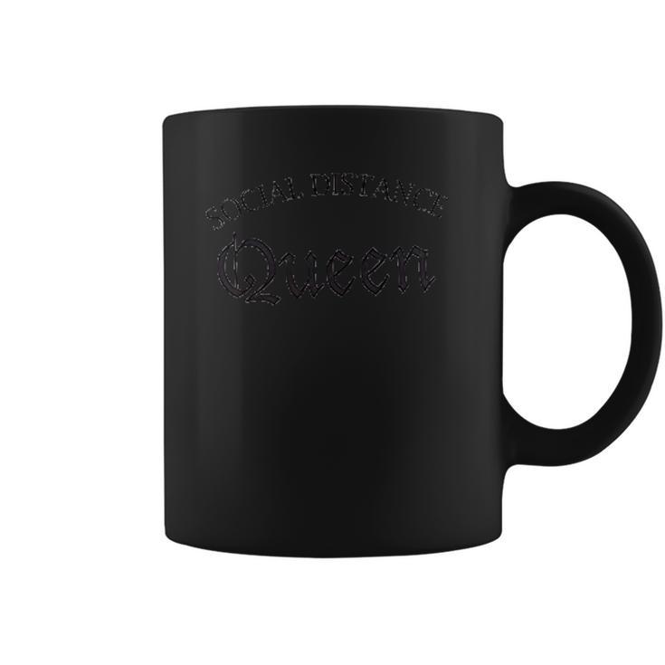 Social Distance Queen Social Distancing Coffee Mug