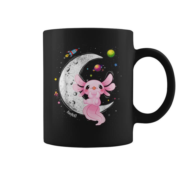 Space Axolotl Kawaii  Pastel Goth Anime Comic Girl N  Men Women T-Shirt Graphic Print Casual Unisex Tee Coffee Mug