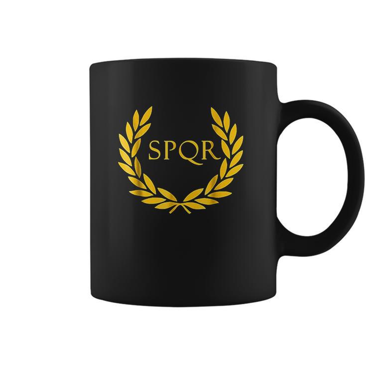 Spqr Camp Jupiter Roman Senatus Populus Que Romanus Coffee Mug