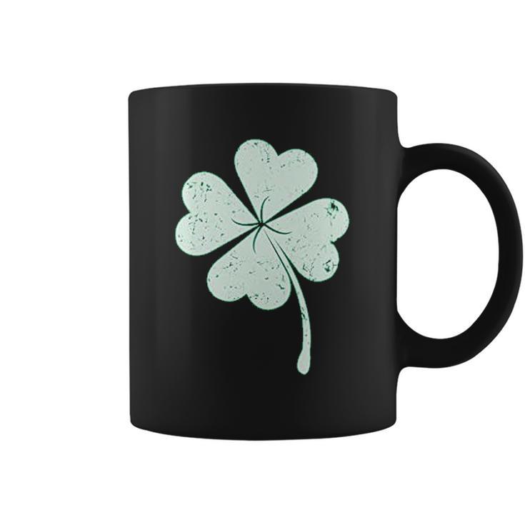 St Patricks Day Lucky Charm Clover Youth Kids Coffee Mug