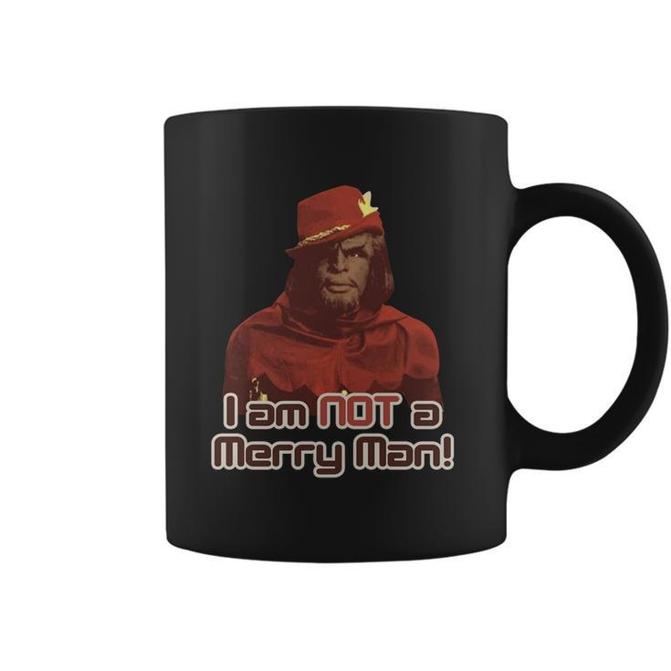 Star Trek Worf I Am Not A Merry Man Coffee Mug