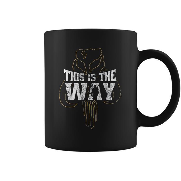 Star Wars The Mandalorian This Is The Way Mythosaur Overlay Coffee Mug