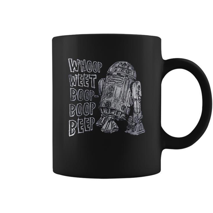 Star Wars R2d2 Words Of Wisdom Graphic Coffee Mug