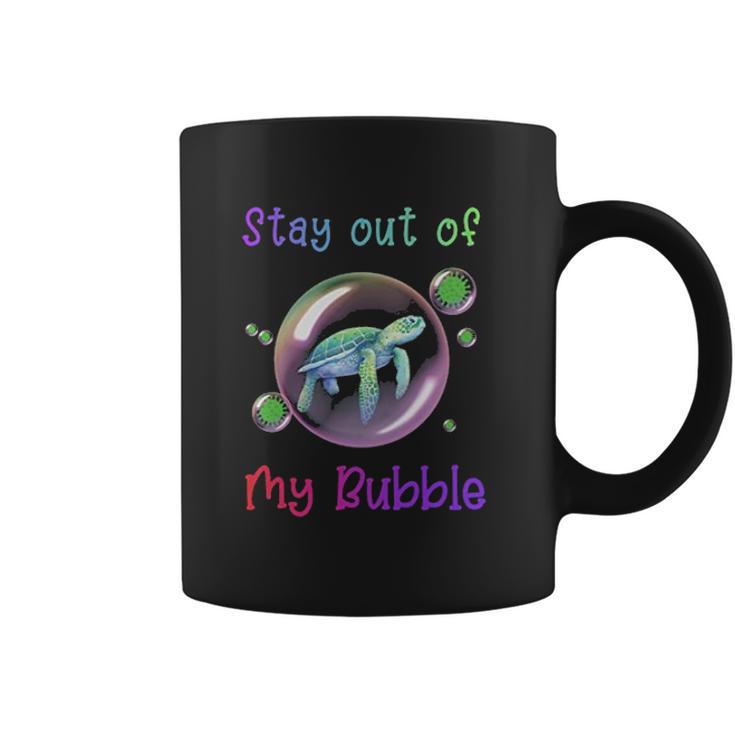 Stay Out Of My Bubble Social Distancing Coffee Mug